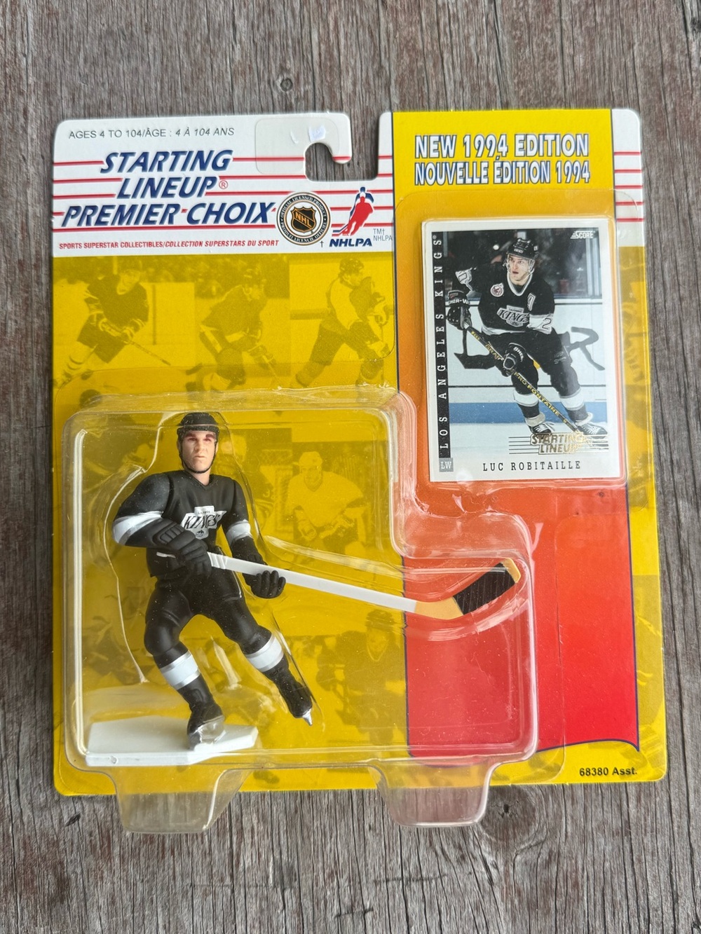 Luc Robitaille 1994 Starting Lineup Figure / NHL / Hasbro